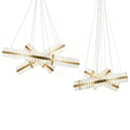 Aquinox 3 - Tier Round Crystal Ring LED Chandelier - 28