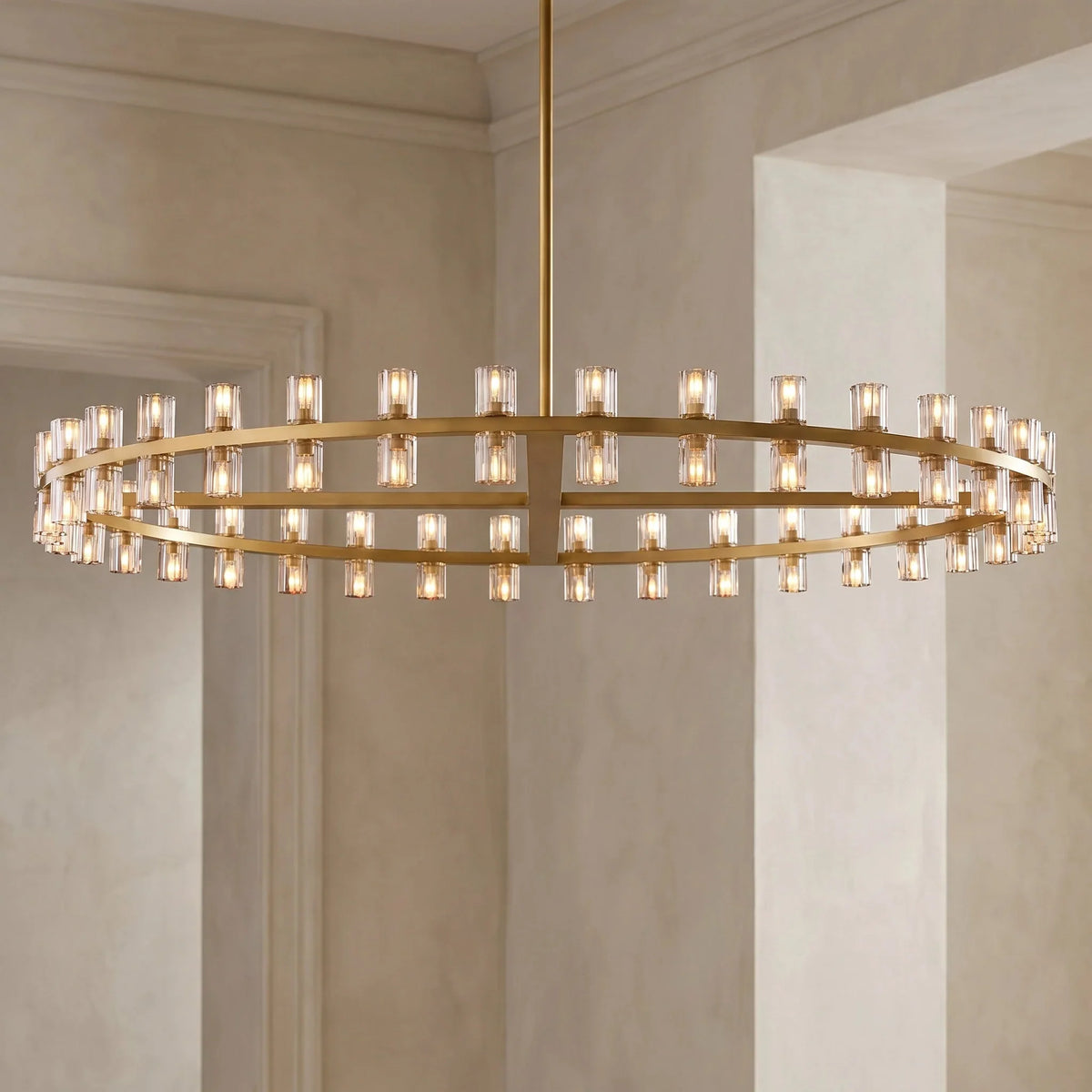 Arcachoe Led Round Chandelier - lampmodern