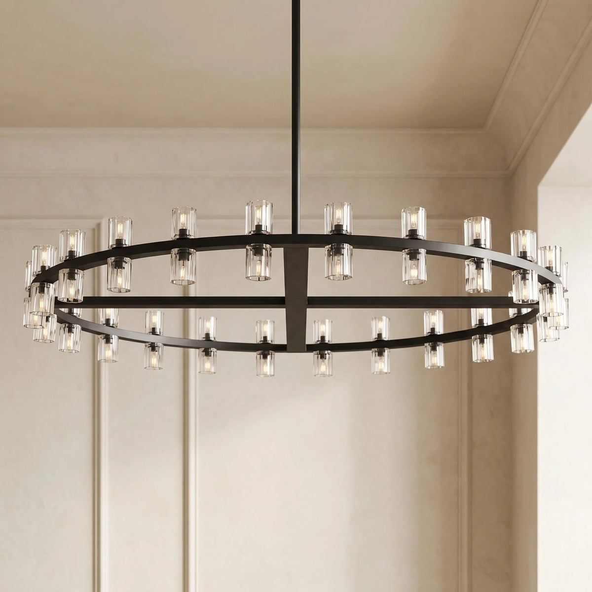 Arcachoe Led Round Chandelier - lampmodern