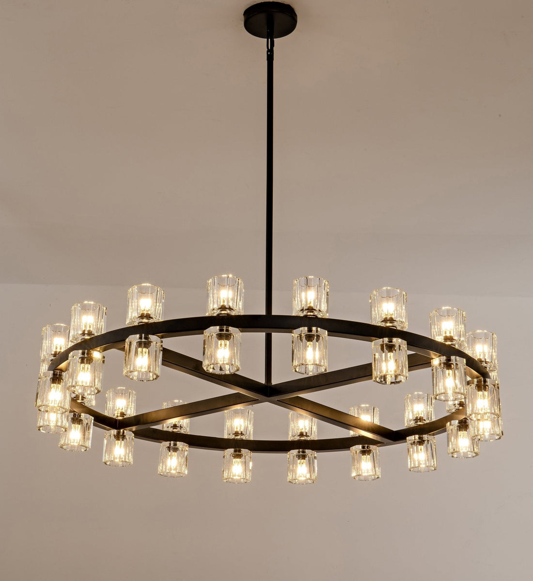 Arcachoe Led Round Chandelier - lampmodern