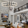 Arcachoe Led Round Chandelier - lampmodern