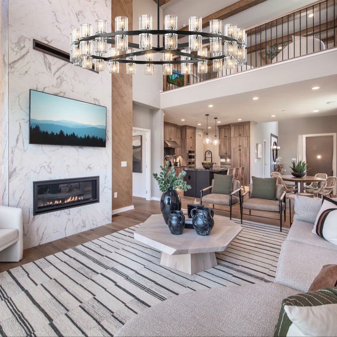 Arcachoe Led Round Chandelier - lampmodern
