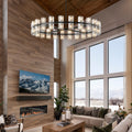 Arcachoe Led Round Chandelier - lampmodern