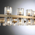 Arcachoe Round Two-tierd Wagon Wheel Chandelier - lampmodern