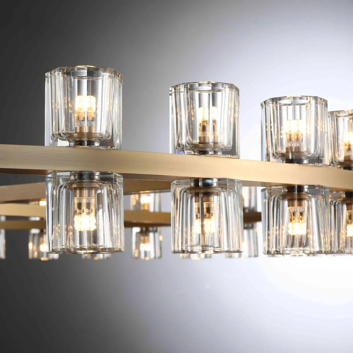 Arcachoe Round Two-tierd Wagon Wheel Chandelier - lampmodern