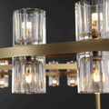 Arcachoe Round Two-tierd Wagon Wheel Chandelier - lampmodern