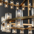 Arcachoe Round Two-tierd Wagon Wheel Chandelier - lampmodern