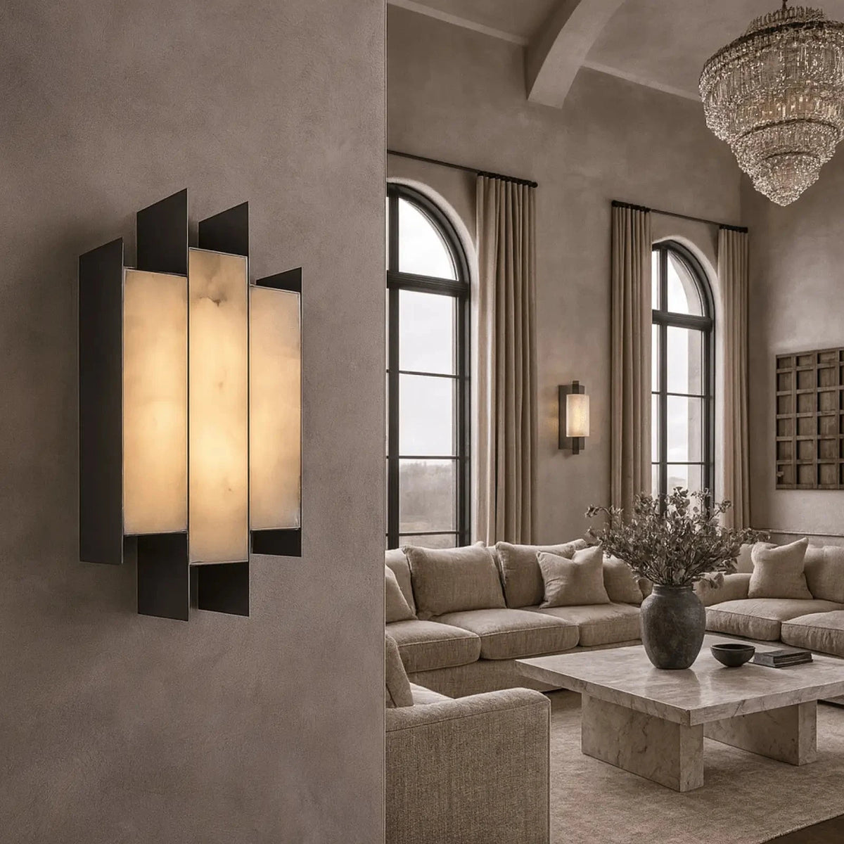 Arden Marble Sconce - lampmodern