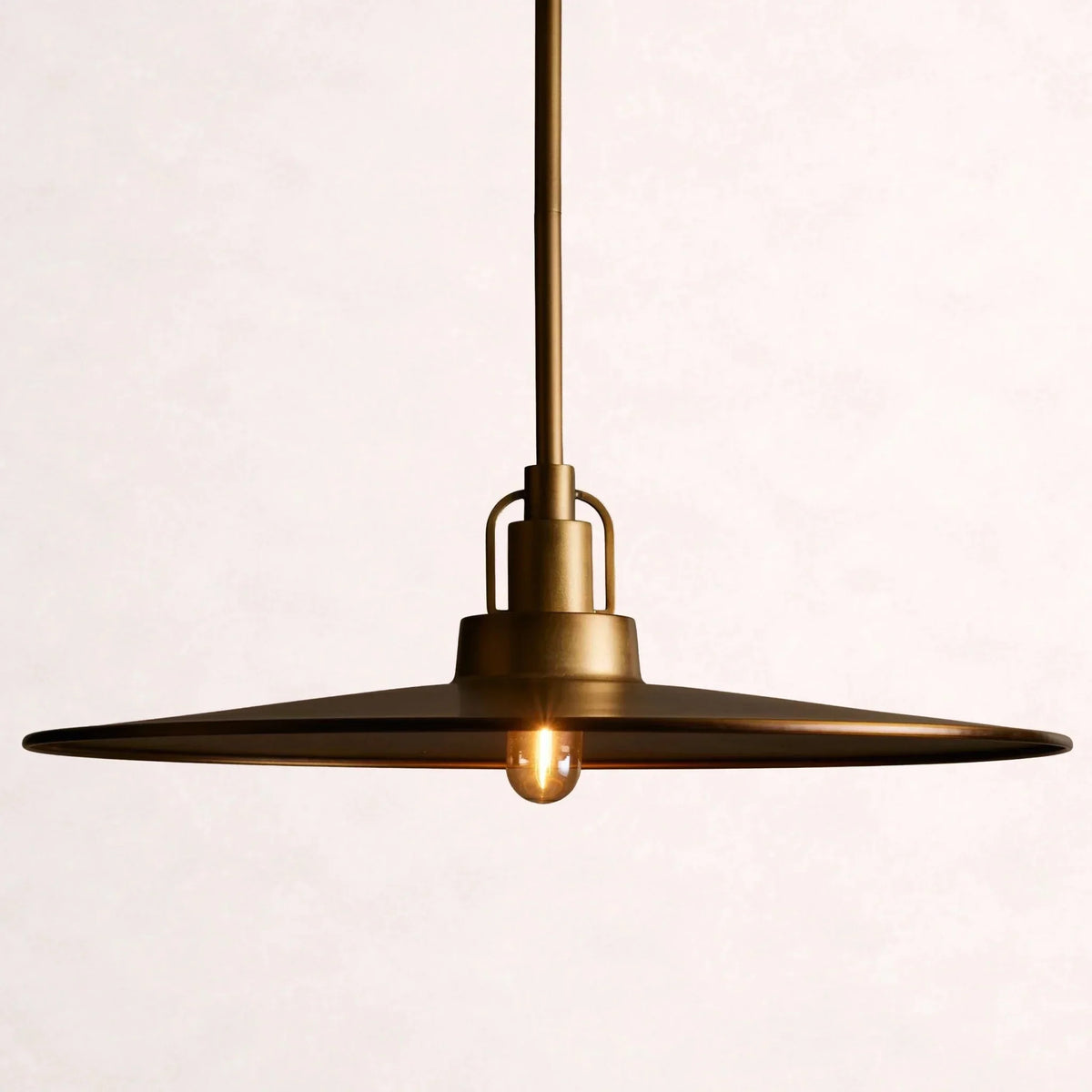 Argent Opal Glass Dome Pendant 14'' 24''D - lampmodern