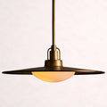 Argent Opal Glass Dome Pendant 14'' 24''D - lampmodern
