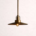 Argent Opal Glass Dome Pendant 14'' 24''D - lampmodern