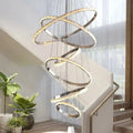 Argento Modern 6 - Tier Crystal Ring Chandelier - lampmodern
