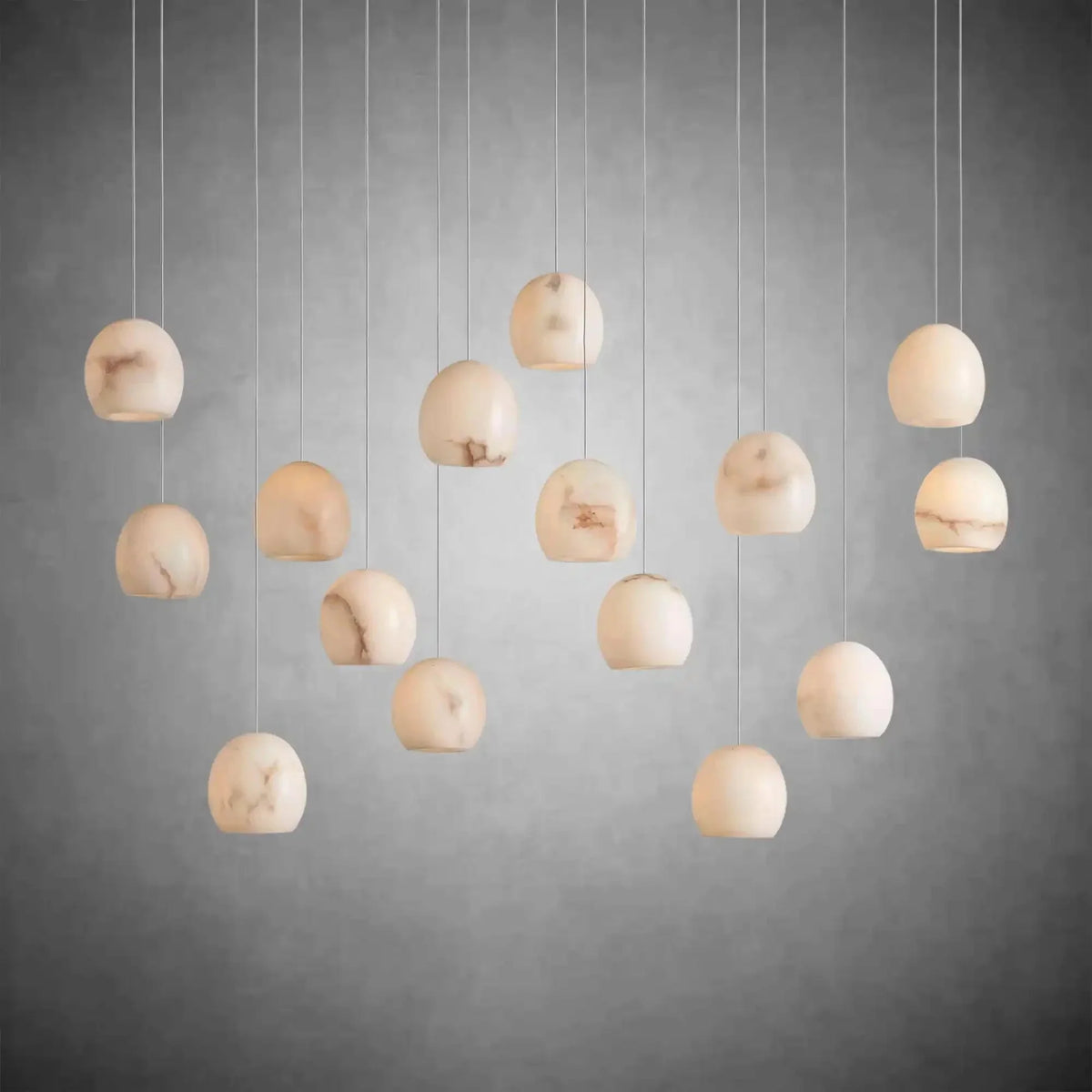 Arica Rectangular Chandelier - lampmodern