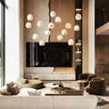 Arica Rectangular Chandelier - lampmodern
