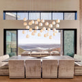 Arica Rectangular Chandelier - lampmodern