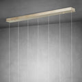 Arica Rectangular Chandelier - lampmodern