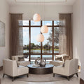 Arica Round Chandelier - lampmodern