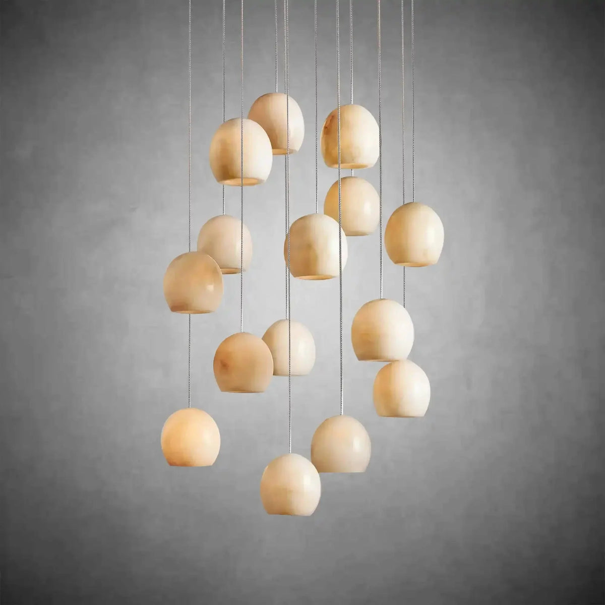 Arica Round Chandelier - lampmodern