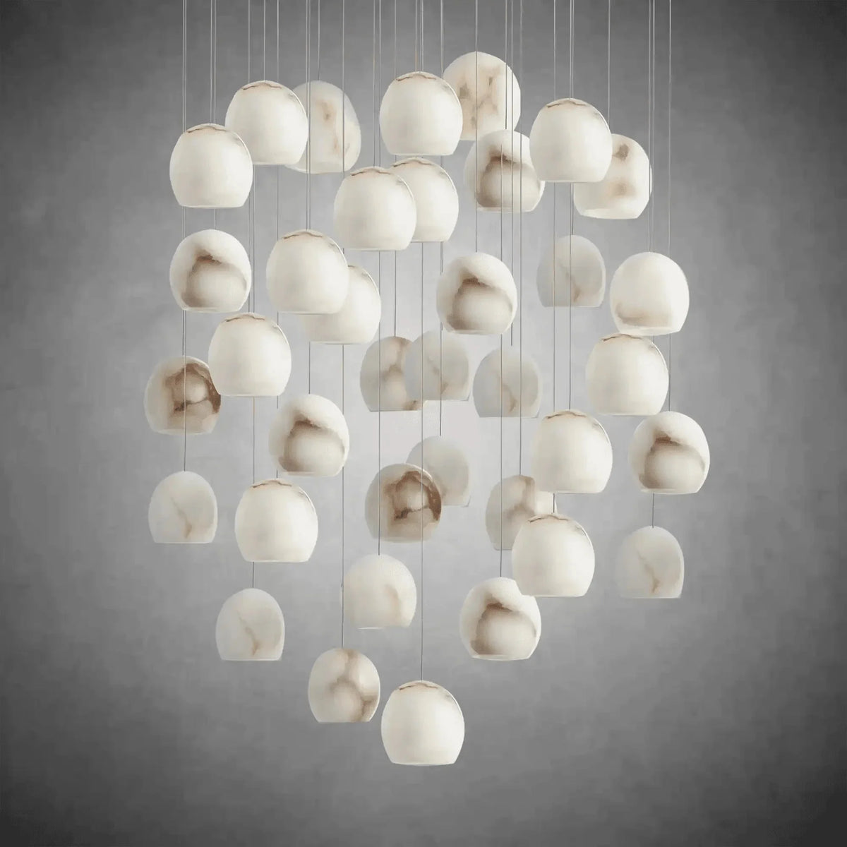 Arica Round Chandelier - lampmodern