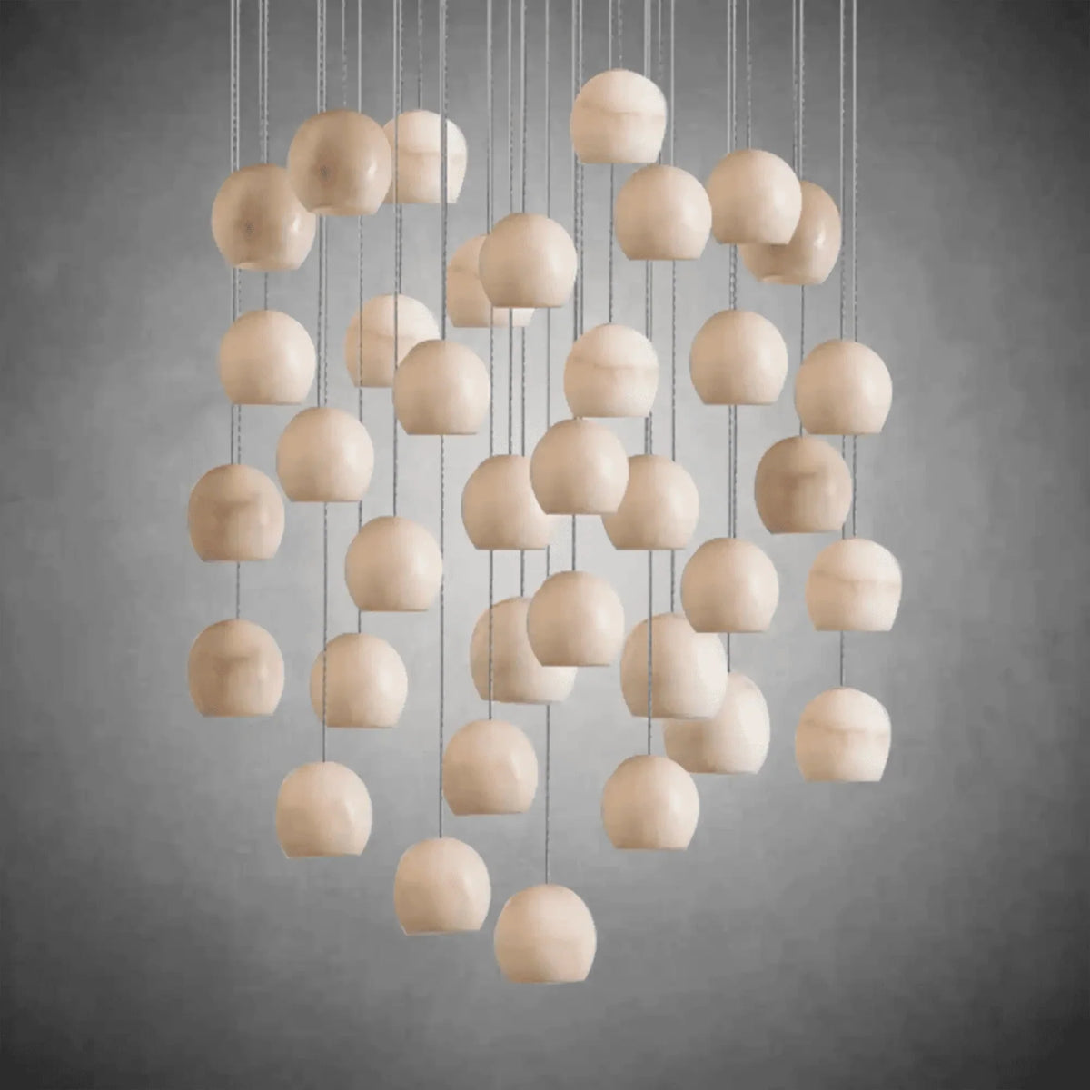 Arica Round Chandelier - lampmodern