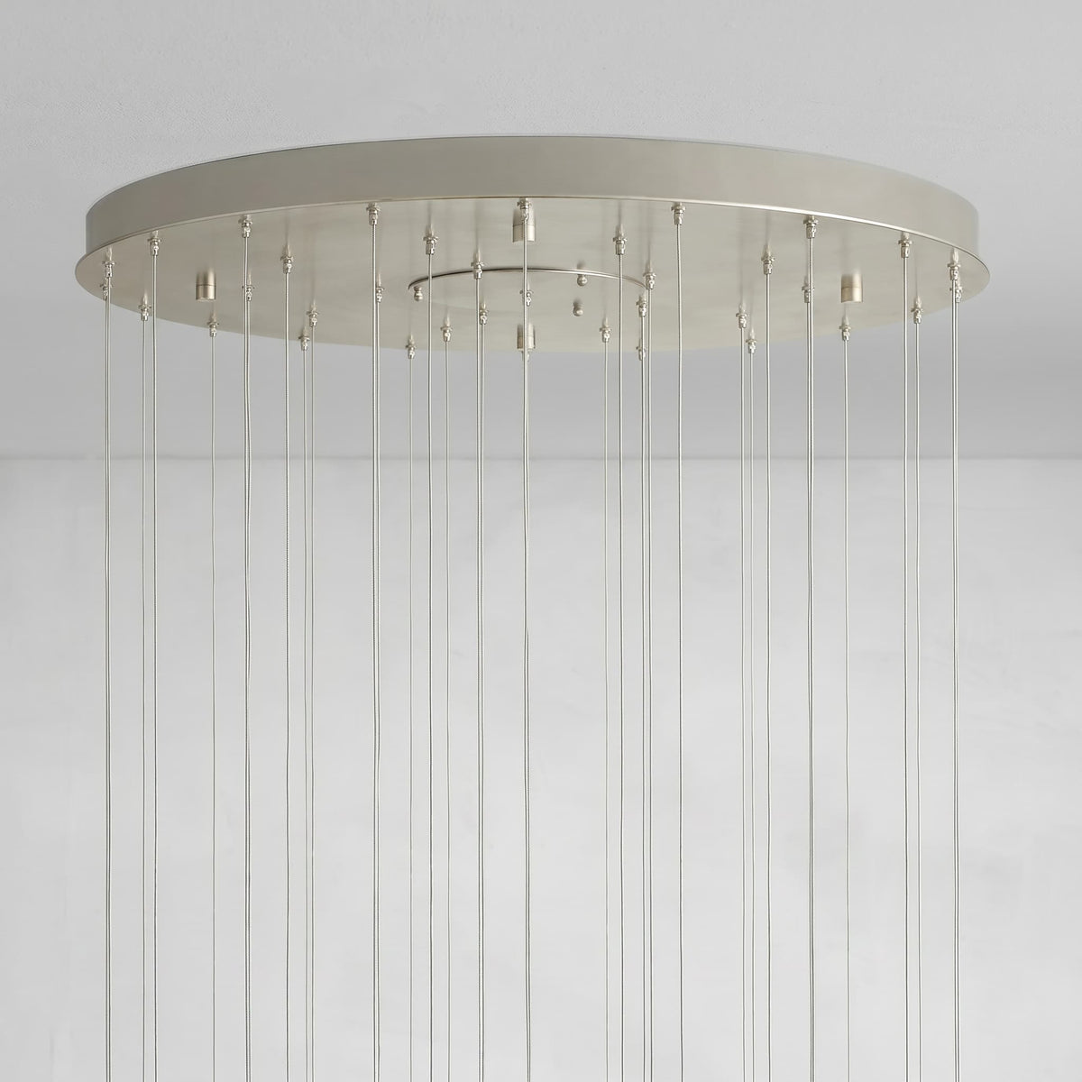 Arica Round Gold Chandelier with Natural Alabaster Stone Shades - lampmodern