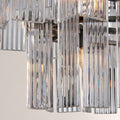 Art Glass Delsia Linear Chandelier - lampmodern