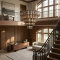 Art Glass Delsia Round Chandelier 60