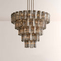 Art Glass Delsia Round Chandelier 60