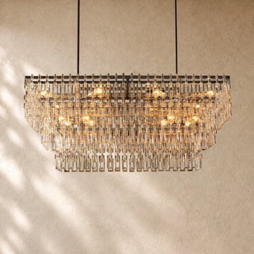 Mariga Tiered Rectangular Chandelier