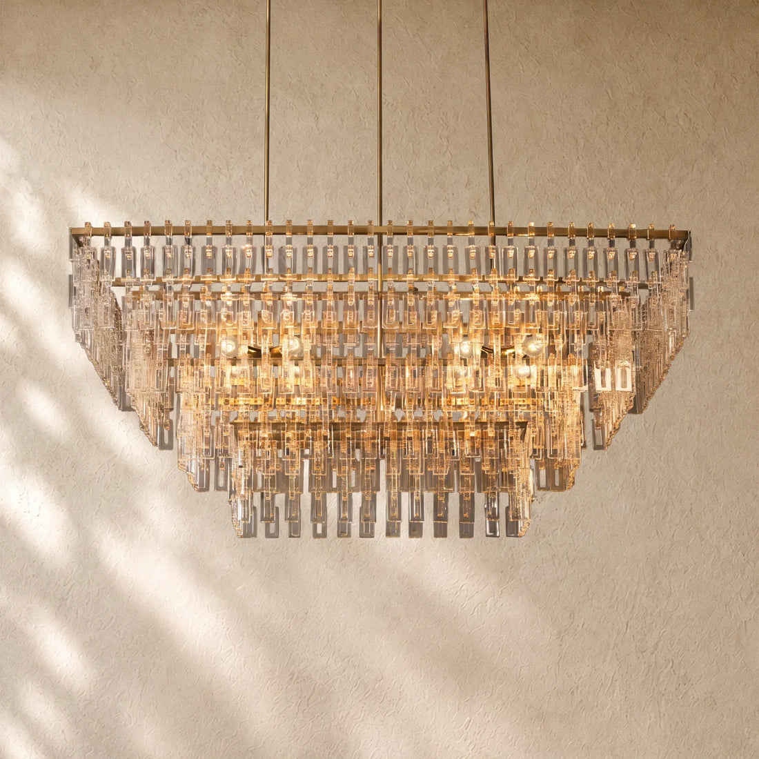 Mariga Tiered Rectangular Chandelier