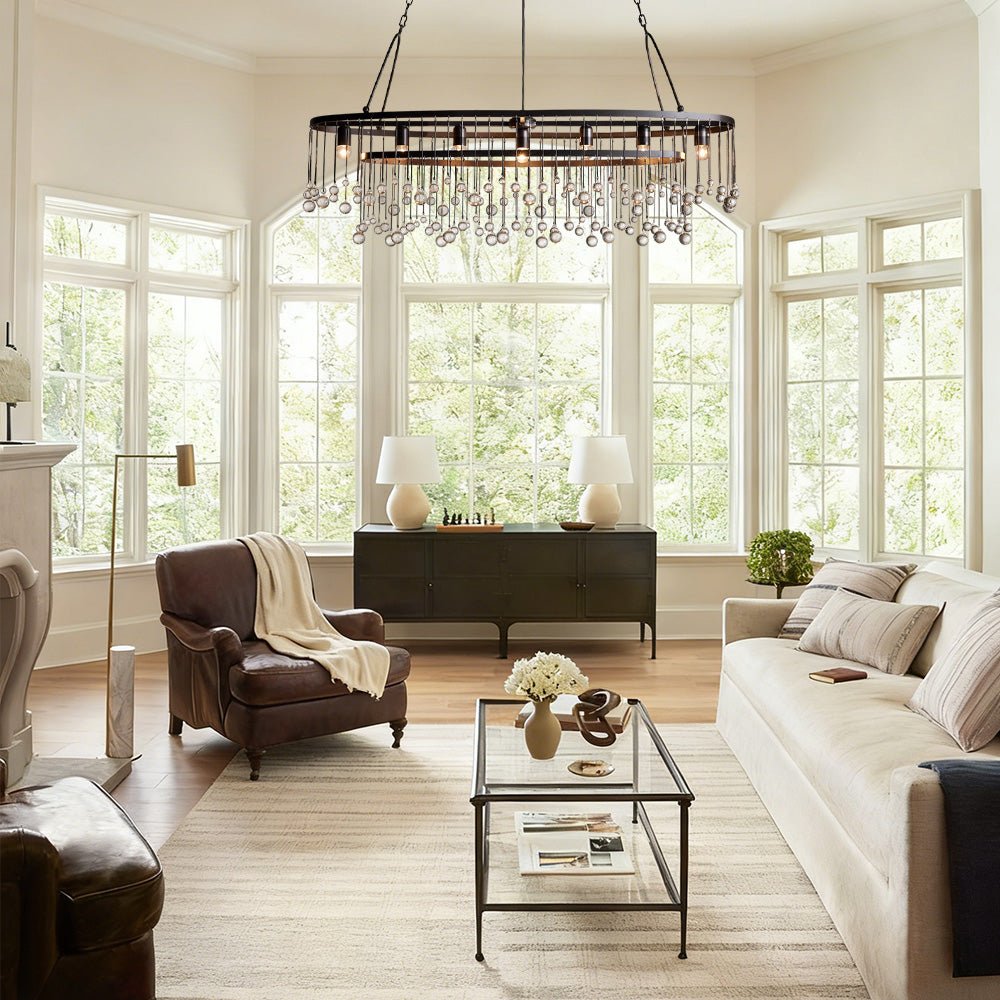Aubluxe Oval Chandelier - lampmodern