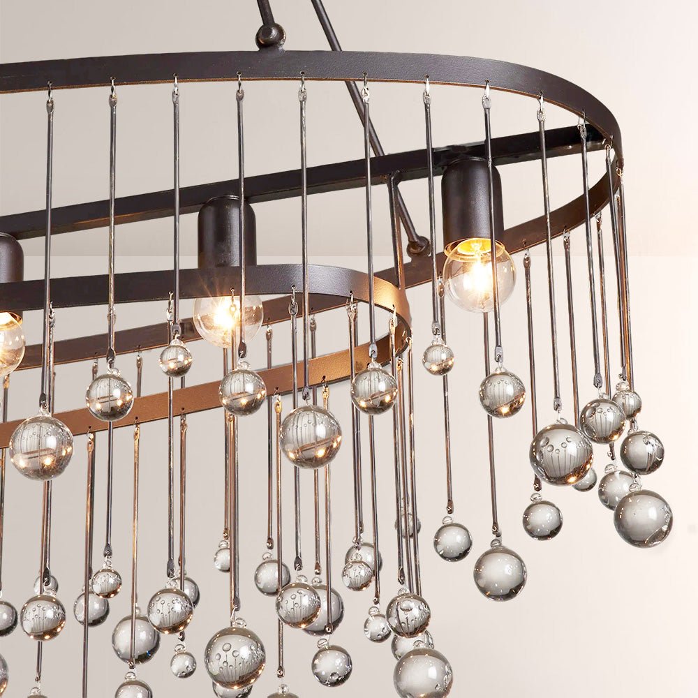 Aubluxe Oval Chandelier - lampmodern