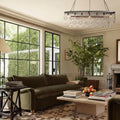 Aubluxe Oval Chandelier - lampmodern