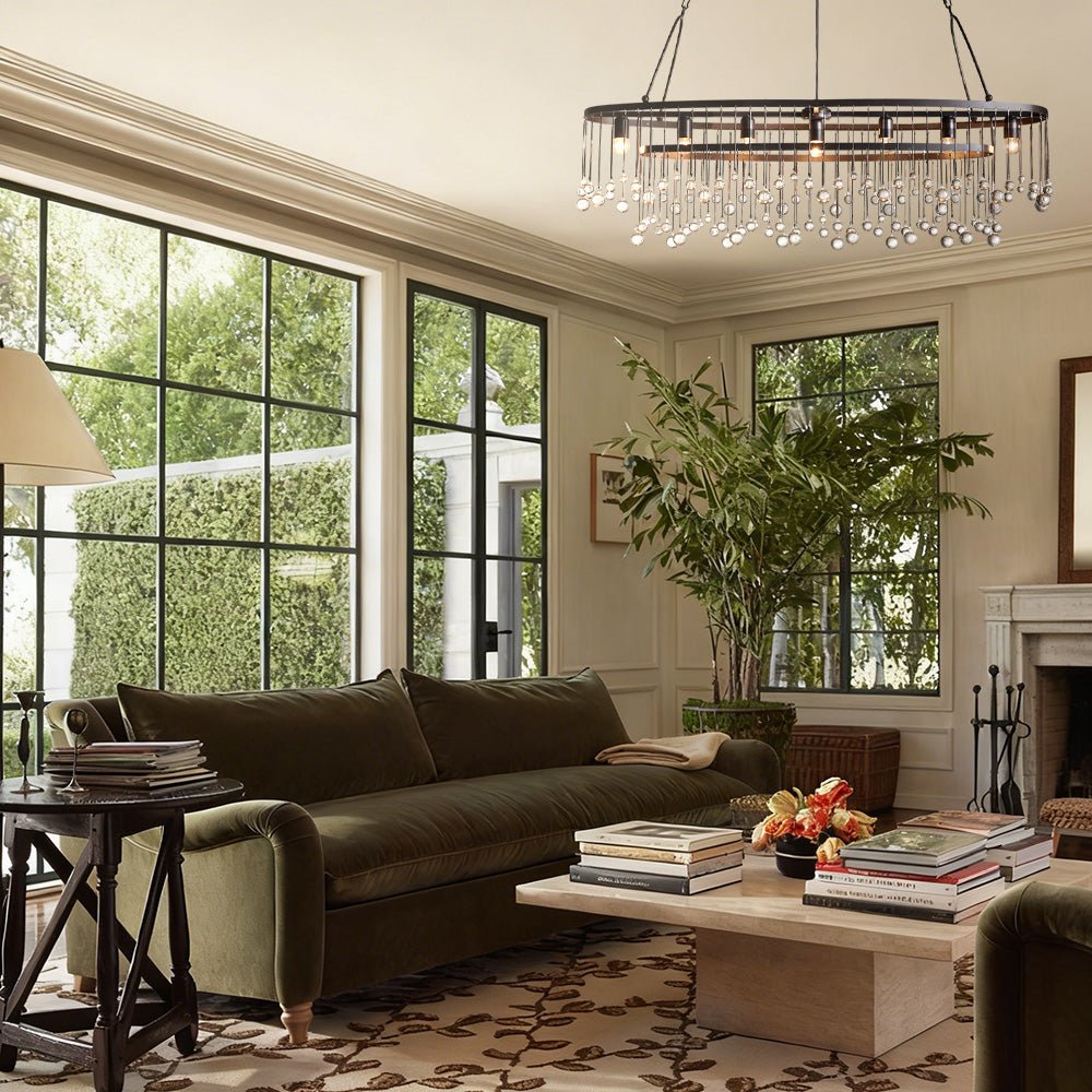 Aubluxe Oval Chandelier - lampmodern