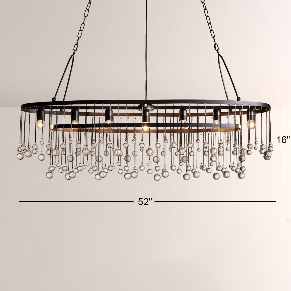 Aubluxe Oval Chandelier - lampmodern