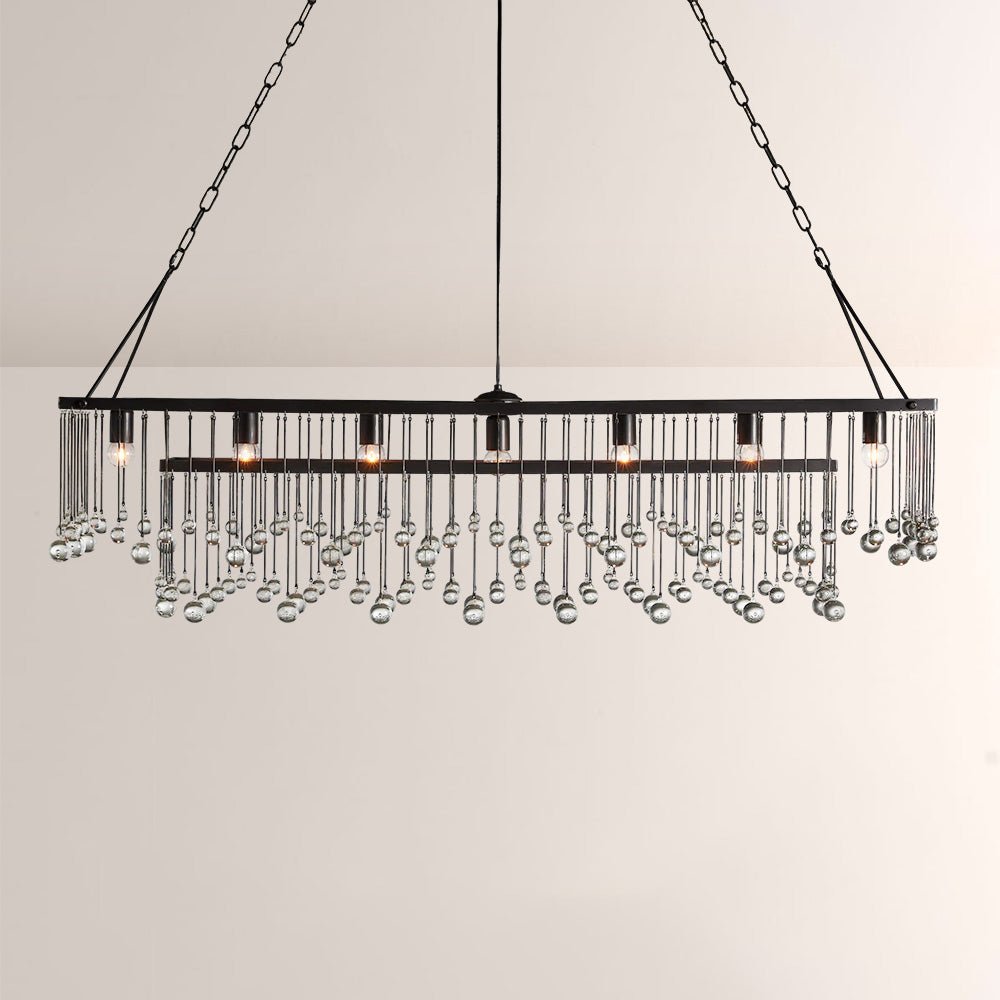 Aubluxe Rectangular Chandelier - lampmodern