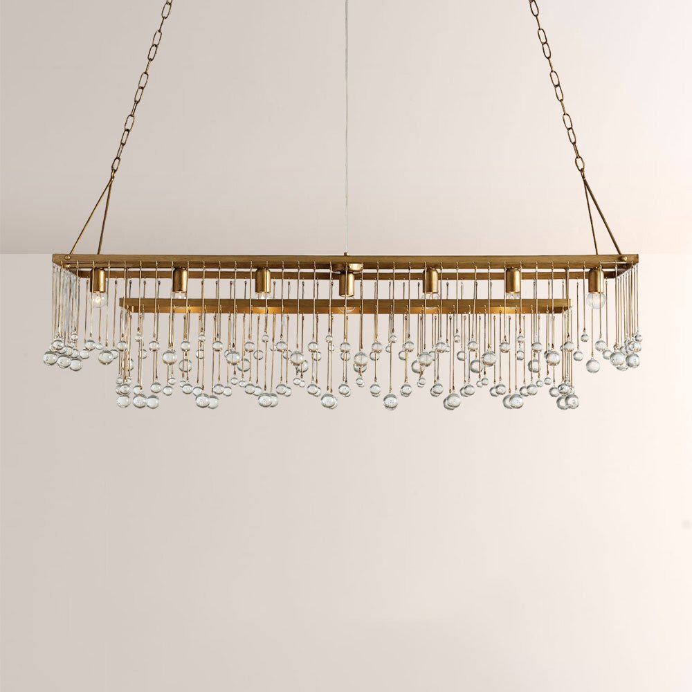 Aubluxe Rectangular Chandelier - lampmodern