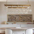 Aubluxe Rectangular Chandelier - lampmodern