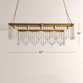 Aubluxe Rectangular Chandelier - lampmodern