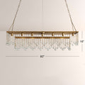 Aubluxe Rectangular Chandelier - lampmodern