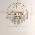 Aubluxe Round Chandelier - lampmodern
