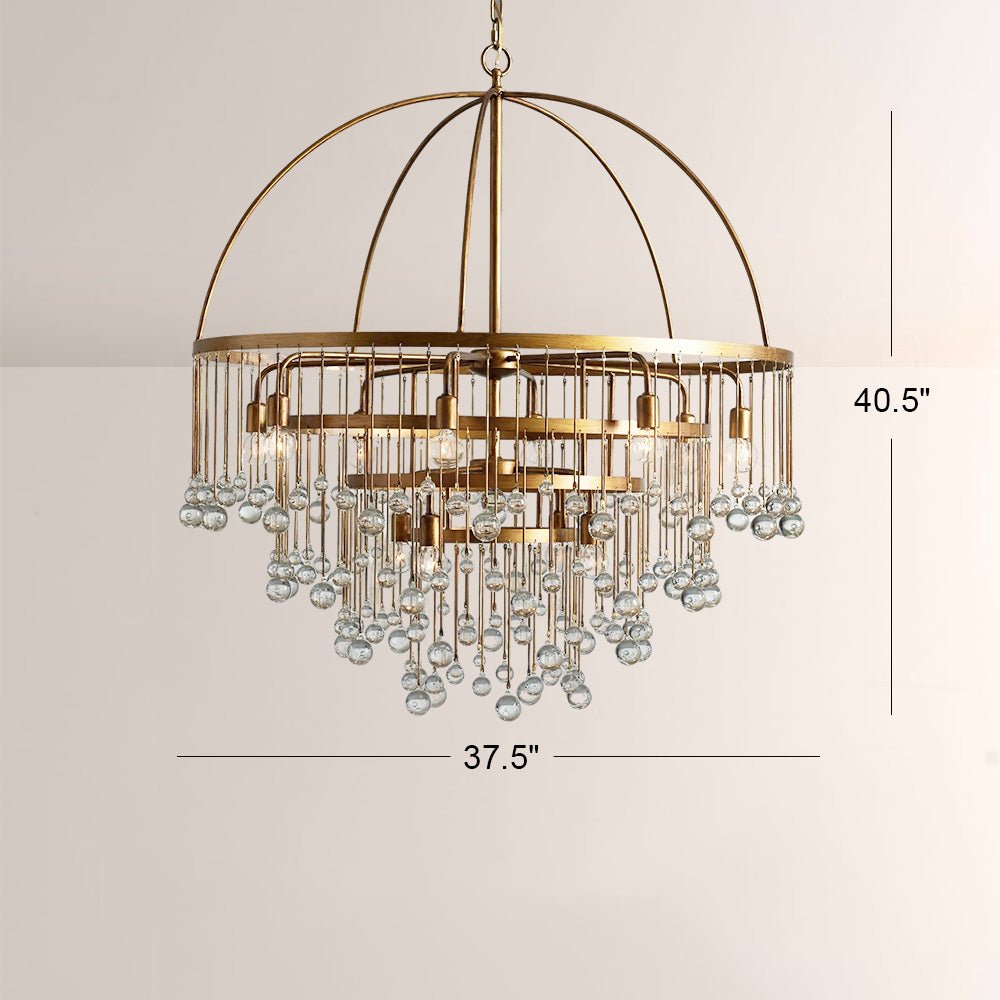Aubluxe Round Chandelier - lampmodern