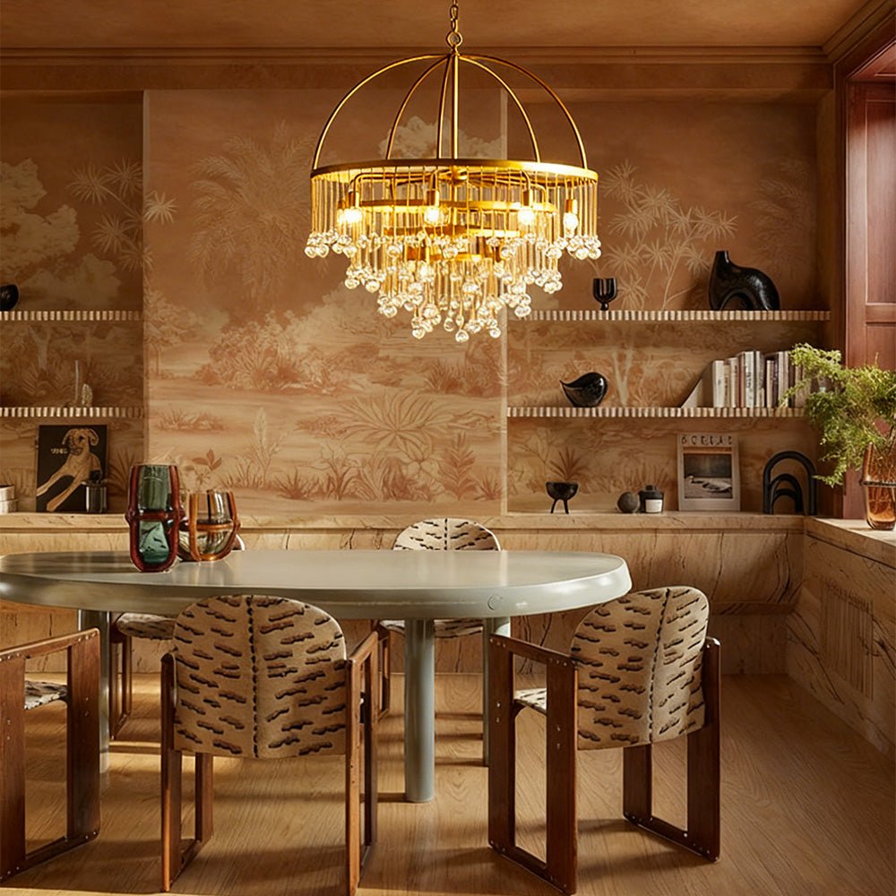 Aubluxe Round Chandelier - lampmodern