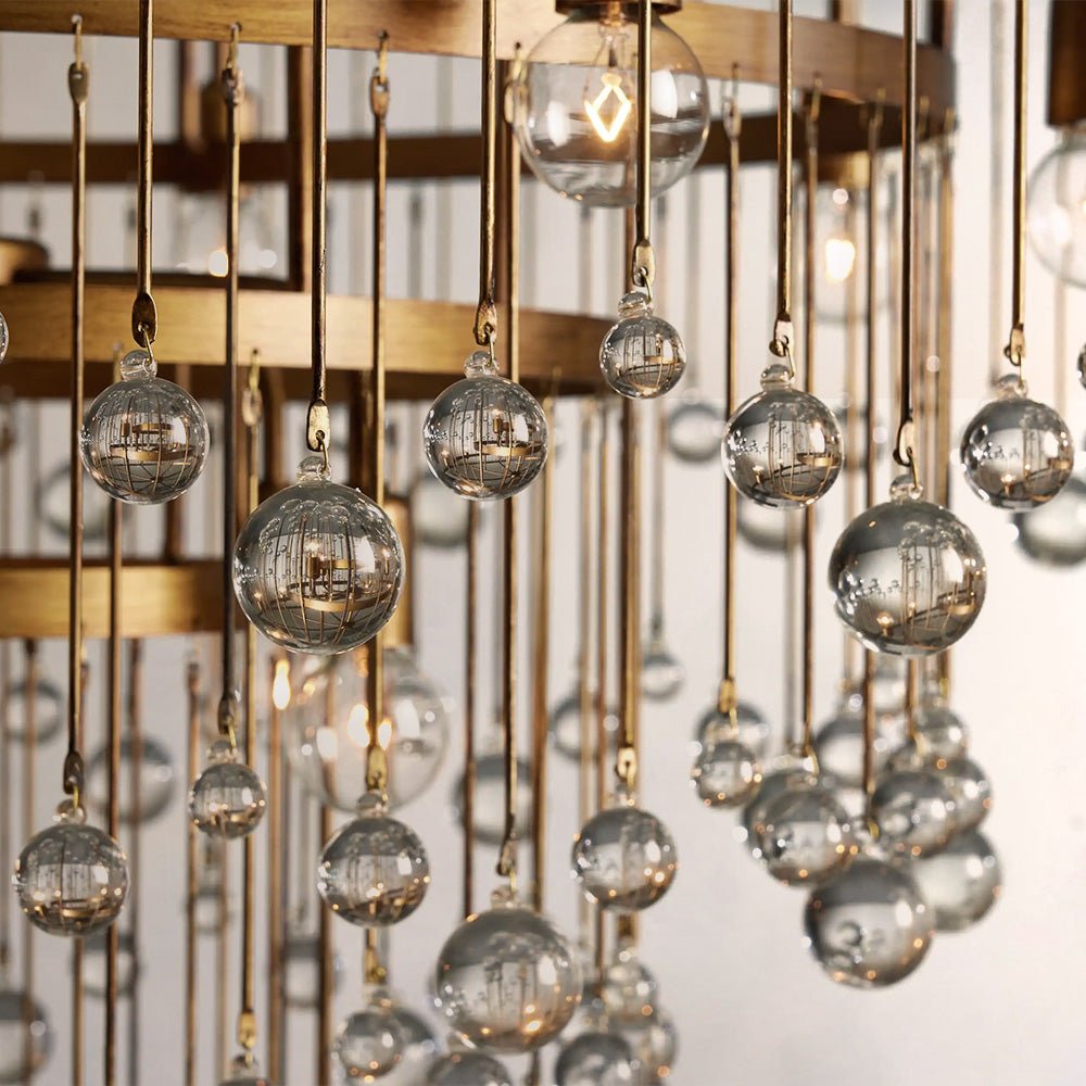 Aubluxe Round Chandelier - lampmodern