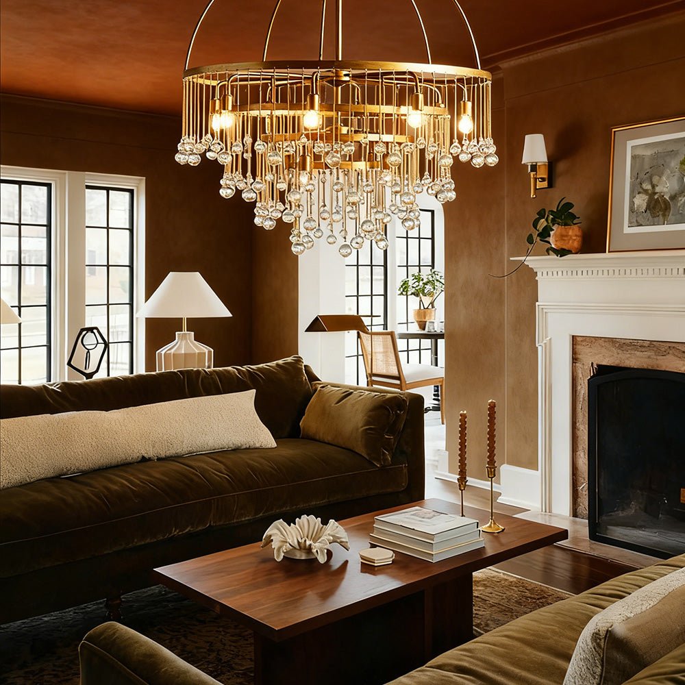Aubluxe Round Chandelier - lampmodern