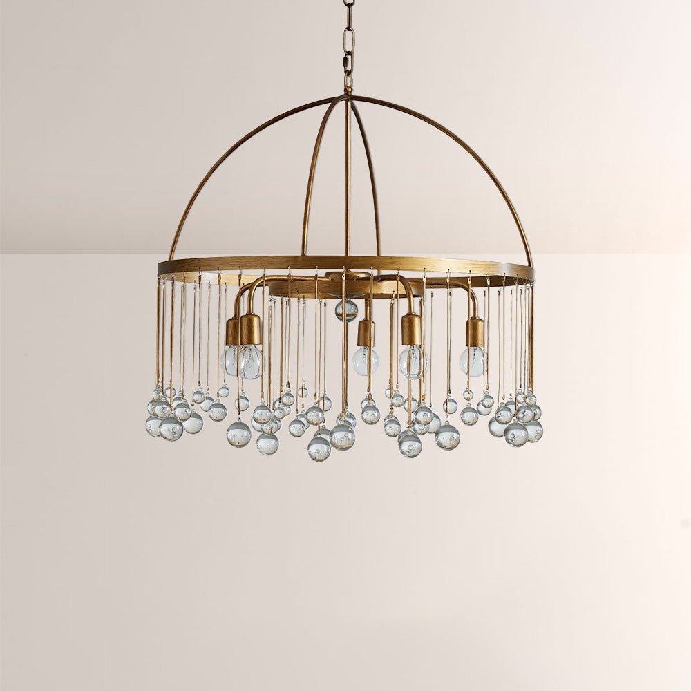 Aubluxe Round Two - Tier Chandelier - lampmodern