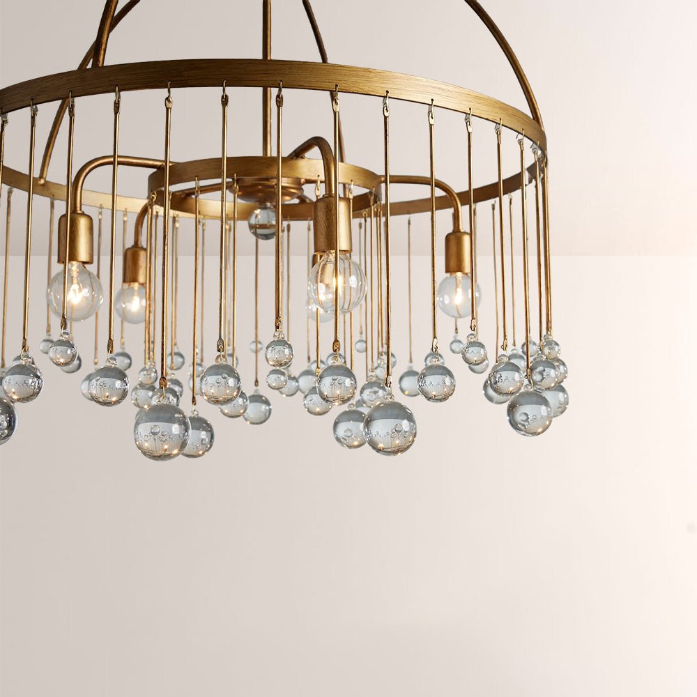 Aubluxe Round Two - Tier Chandelier - lampmodern