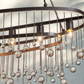Aubrey 7 Light Oval Chandelier - lampmodern