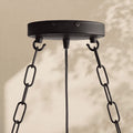 Aubrey Crystal Ball Oval Chandelier 7 Lights - lampmodern