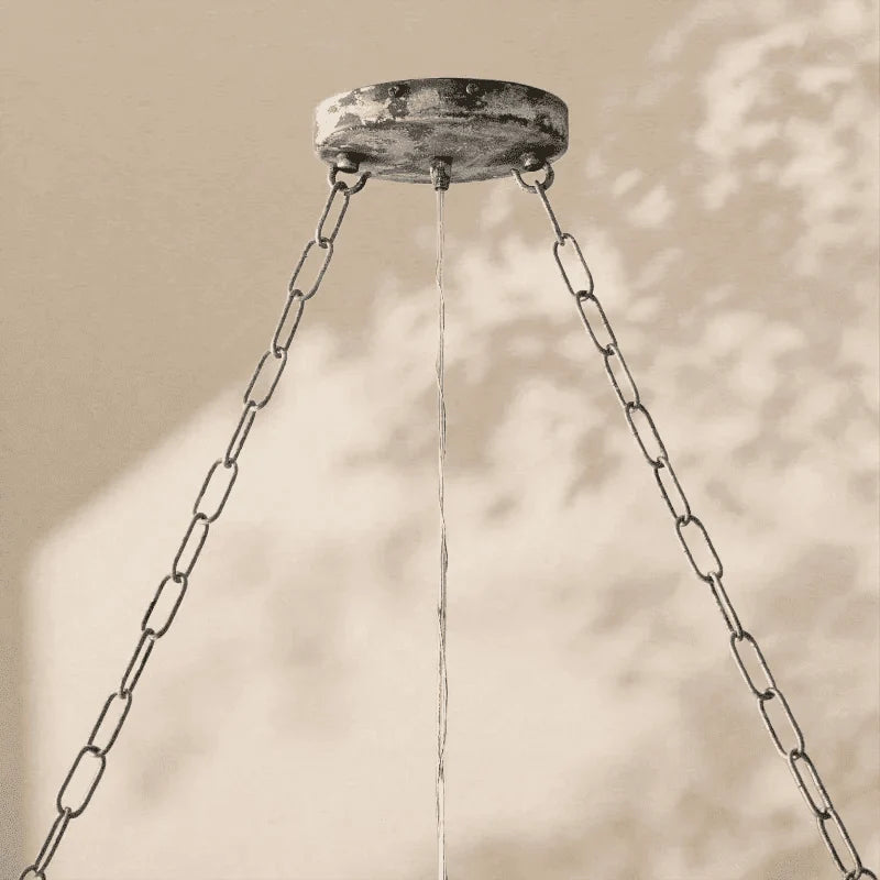 Aubrey Crystal Ball Rectangular Chandelier 47'' 60'' - lampmodern